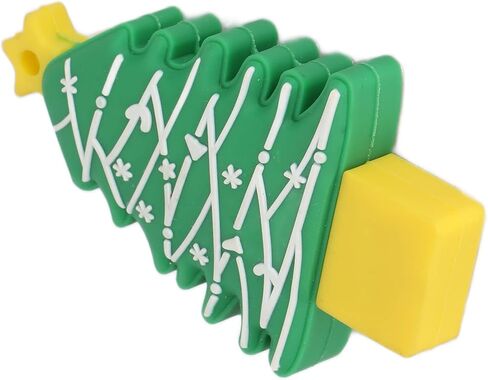 GOWENIC محرك فلاش USB الكرتون شجرة عيد الميلاد ذاكرة القلم محرك تخزين البيانات محرك فلاش USB حشو تخزين إبداعي للمنزل والمكتب والمدرسة (64 جيجابايت) in Kuwait