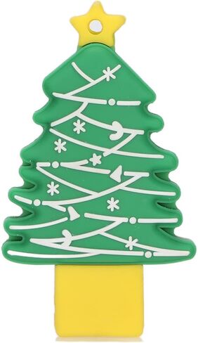 GOWENIC محرك فلاش USB الكرتون شجرة عيد الميلاد ذاكرة القلم محرك تخزين البيانات محرك فلاش USB حشو تخزين إبداعي للمنزل والمكتب والمدرسة (64 جيجابايت) in Kuwait