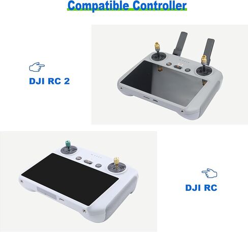 3 عبوات من واقي الشاشة الزجاجي المضاد للوهج لجهاز التحكم DJI RC/RC 2، طبقة غير لامعة لملحقات التحكم Mini 4/3 Pro/Mavic 3/Air 3 in Kuwait
