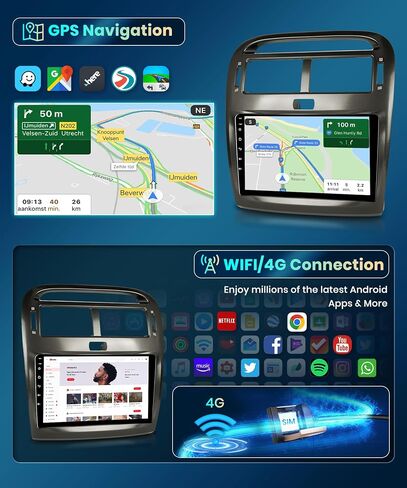 [تحديث OTA] راديو سيارة أندرويد 8Core 4+64G لسيارة Lexus LS430 2004 2005 2006 Wireless Carplay Android Auto 9 بوصة شاشة لمس ستيريو مع 5.0 BT AI DSP WiFi 4G Canbus GPS Mirror Link AM/RDS كاميرا in Saudi Arabia