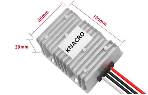 DC-DC 12V 60A محول تنحى باك وحدة 36V 48V (30-60V) إلى 12V 60A 720W محول طاقة مقاوم للماء (36V 48V إلى 12V 60A) in Saudi Arabia