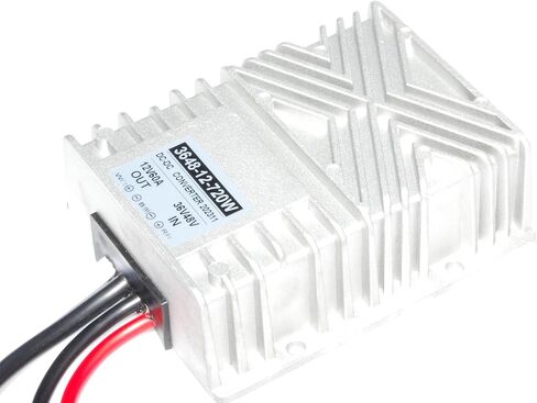 DC-DC 12V 60A محول تنحى باك وحدة 36V 48V (30-60V) إلى 12V 60A 720W محول طاقة مقاوم للماء (36V 48V إلى 12V 60A) in Saudi Arabia