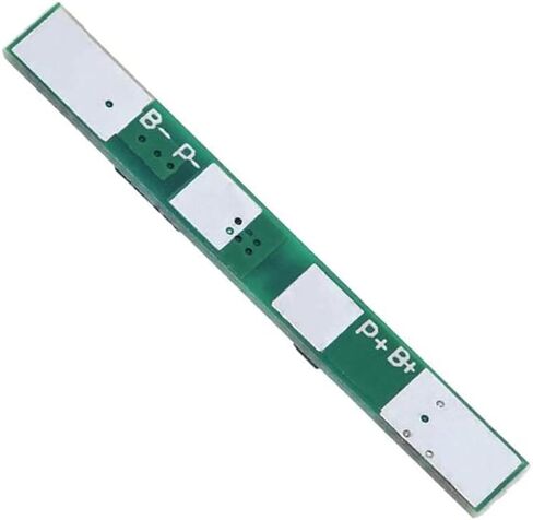 10 قطعة 1S 3A 3.7 فولت لوح حماية بطارية ليثيوم 18650 وحدة شاحن BMS PCB لوح حماية لخلية بطارية ليثيوم أيون مع شريط النيكل in Saudi Arabia