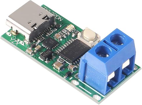 3PCS USB-PD USB-C Type-c PD3.0 PD2.0 to DC Scam Spoof Fast Charge Trigger Polling Detector Power Supply Regulator Module with Screw Polefor Terminal Notebook Power Supply Change Board Module in Saudi Arabia