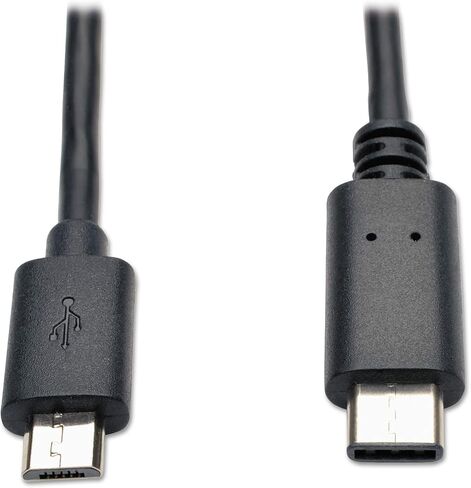 Tripp Lite 6ft USB 2.0 Hi-Speed Cable Micro-B Male to USB Type-C USB-C Male in Saudi Arabia