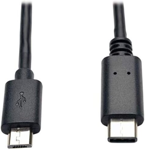 Tripp Lite 6ft USB 2.0 Hi-Speed Cable Micro-B Male to USB Type-C USB-C Male in Saudi Arabia