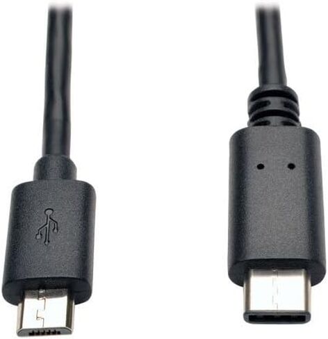 Tripp Lite 6ft USB 2.0 Hi-Speed Cable Micro-B Male to USB Type-C USB-C Male in Saudi Arabia