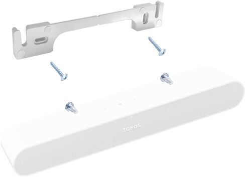 دعامة تثبيت على الحائط لمكبر الصوت SONOS RAY (معدن قوي، طلاء متين، سهل التركيب على الحائط، متوافق مع Sonos Ray، أسود) in Kuwait