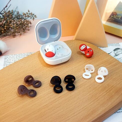 [8 أزواج] أطراف أذن من السيليكون لسماعات Galaxy Buds Live، ملحقات غطاء بديلة لسماعات الأذن من السيليكون مضادة للانزلاق ومضادة للانزلاق متوافقة مع Samsung Galaxy Buds Live White S/L in Saudi Arabia