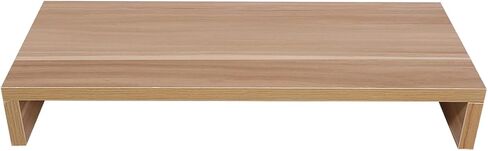 Monitor Stand Wooden Monitor Riser Desktop Organizer, LED Computer Monitor Riser Universal PC Notebook TV Riser Bracket Organizer Rack in Saudi Arabia