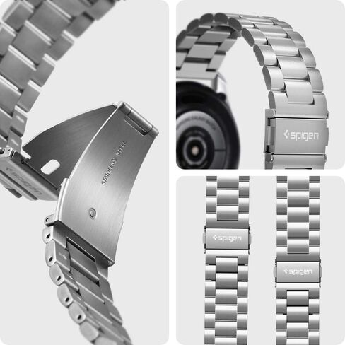 Spigen Modern Fit Designed For Samsung Galaxy Watch 3 45mm Band Strap (2020) / Galaxy Watch 46mm Band (2018) / OnePlus Watch Band/Gear S3 Frontier Band / S3 Classic Band Strap in Saudi Arabia