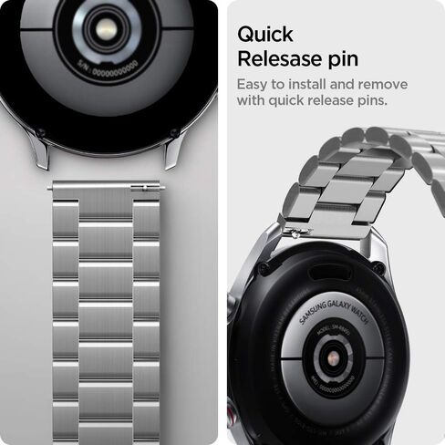 Spigen Modern Fit Designed For Samsung Galaxy Watch 3 45mm Band Strap (2020) / Galaxy Watch 46mm Band (2018) / OnePlus Watch Band/Gear S3 Frontier Band / S3 Classic Band Strap in Saudi Arabia