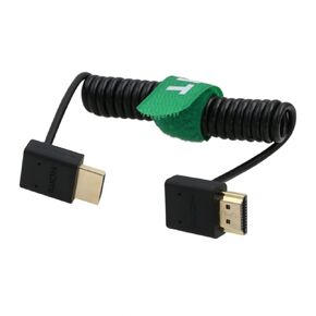 HDMI 4K 8K 60p UHD Reel Cable for ATOMOS Shinobi Portkeys BM5 FEELWORLD Blackmagic Video Assist 4K Monitor Sony FX9 Canon EVA-1 Camera Type A HDMI 2.1