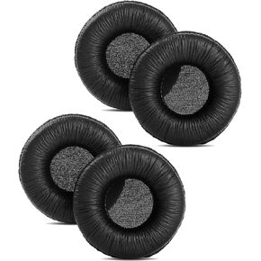 Ear Pads for Plantronics Headset, Replacement 50mm Ear Cushions Fits for Plantronics HW251N HW261N HW510 HW520 Blackwire C320 3210 3220 3320 Jabra Pro 920 9450 GN 2000 9125 Biz 2300 (4 Pack)