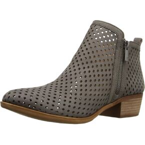 Lucky Brand Women's Basels Ankle Bootie, Dark Stone, 11