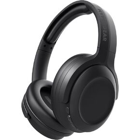سماعات رأس هايبرسيل ستيلث 2 ANC اللاسلكية بتقنية البلوتوث بخاصية إلغاء الضوضاء - فوق الأذن، صوت بلوتوث عالي الدقة، صوت جهير عميق، شحن سريع، ميكروفونات مزدوجة لإلغاء الضوضاء، تقنية إلغاء الصوت اللاسلكية - أسود in Kuwait