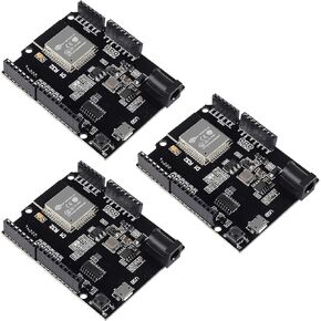 3 قطعة ESP32 ل Wemos D1 Mini D1 R32 ESP-32 CH340G WiFi سماعة لاسلكية تعمل بالبلوتوث مجلس التنمية 4MB فلاش مع المصغّر USB