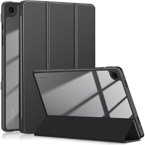 Case for Samsung Galaxy Tab A9+ Plus/A9 11inch Tablet 2023,Shockproof Cover with Clear Transparent Back Shell Case for (SM-X210/X215/X216) Auto Wake/Sleep Function,Black