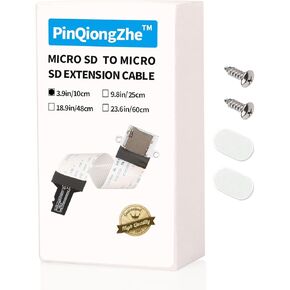 3D Printer External Micro SD Card Car Navigation Memory Card Extension Cable(3.9in/10cm)