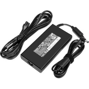 180W Slim Laptop Charger FSP180-AJBN3 ADP-180MB K for MSI GF65 GF75 WS66 WS75 GS75 GS65 GS73 GS63 Gateway Creator GWTN156-3 GWTN156-2 Evoo gaming laptop charger