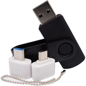 محرك أقراص فلاش USB سعة 1 جيجابايت (برتقالي) in Kuwait