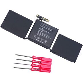 A1713 Replacement Battery for MacBook Pro 13'' inch A1708 Late 2016 Mid 2017 EMC 2978 EMC 3164 MPXQ2LL/A MLL42B/A MLL42LL/A MLL42Y/A MLL42FN/A MPXQ2D/A MPXQ2FN/A 020-00946 Notebook Battery