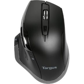 Targus - Bluetrace Wireless Ergonomic Wireless Mouse - 2.4GHz Connection with USB and Laser Precision, 7 Functional Buttons - Black - AMW584GL