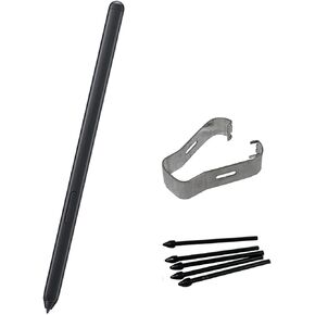 Galaxy S21 Ultra S Pen Replacement for Samsung Galaxy S21 Ultra 5G S Pen Stylus Pen + 5X Replacement Tips/Nibs (Mystic Black)