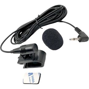 3.5mm Microphone Mic Handsfree Dash Car Stereo Receiver Compatible for Kenwood DDX26BT DDX276BT DDX371 DDX374BT DDX376BT DDX393 DDX5707S DMX125BT DMX4707S DNX7180 DPX503BT KIV-BT901 KMM-BT328U