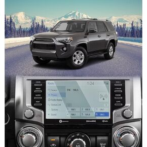 for 2020 2021 2022 2023 Toyota 4Runner 8 Inch Tempered Glass Screen Protector 9H Hardness Anti-Fingerprint Anti-Scratch and Anti-Glare Accessories LCD Touchscreen