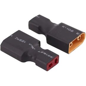 2pcs Male XT90 XT-90 to Female T Plug Connector Adapter(C99-2)