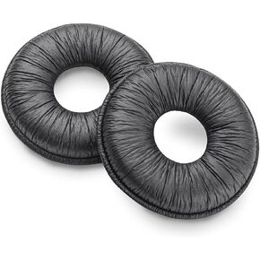Ear Pads Replacement for Plantronics Blackwire/CS/SAVI/SP/HW/SupraPlus/Jabra Pro/Vxi/GN/BIZ/UC Voice/Sennheiser and more Office Headsets by MMOBIEL - Protein PU Ear Pad Cushions