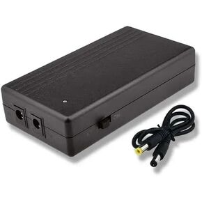 Attendance machine UPS, 22.2WH 12V 1A Router UPS, rechargeable access control power supplies backup 6000maH battery，router security dc UPS