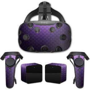 MightySkins Skin Compatible with HTC Vive Full Coverage - Antique Purple | Protective, Durable, and Unique Vinyl Decal wrap Cover | Easy to Apply, Remove, and Change Styles | Made in The USA