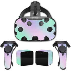 MightySkins Skin Compatible with HTC Vive Full Coverage - Cotton Candy | Protective, Durable, and Unique Vinyl Decal wrap Cover | Easy to Apply, Remove, and Change Styles | Made in The USA