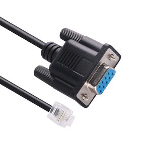 DB9 Serial Cable for APC PDU, RJ11 RJ12 6P6C RS232 Cable, 940-0144A
