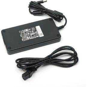 Dell Laptop Charger 240W Watt Barrel 7.4mm tip AC Power Adapter,Inspiron 3500 5500 5505 Precision 3260 3240 AC Adapter, Black, LA240PM160
