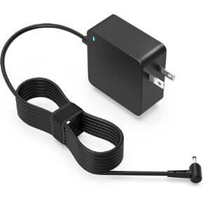 UL Listed 65W AC Charger Fit for Asus Q407IQ Q407I Q407 Q4071 Q427FL Q427FA Q427F Q427 Q427FL-BI7T5 2-in-1 13.3 Inches FHD Laptop 7.5Ft Power Supply Adapter Cord