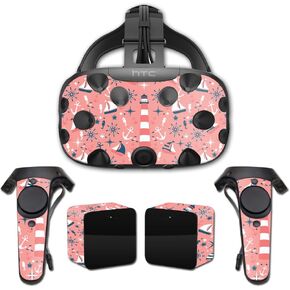MightySkins Skin Compatible with HTC Vive Full Coverage - Nautical Dream | Protective, Durable, and Unique Vinyl Decal wrap Cover | Easy to Apply, Remove, and Change Styles | Made in The USA