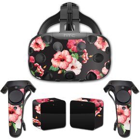 MightySkins Skin Compatible with HTC Vive Full Coverage - Hibiscus | Protective, Durable, and Unique Vinyl Decal wrap Cover | Easy to Apply, Remove, and Change Styles | Made in The USA