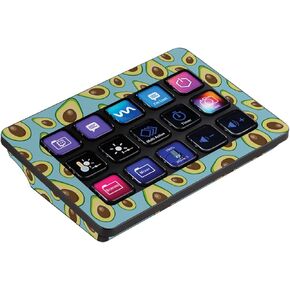 MightySkins Skin Compatible with Elgato Stream Deck MK.2 - Blue Avocados | Protective, Durable, and Unique Vinyl Decal wrap Cover | Easy to Apply, Remove, and Change Styles | Made in The USA