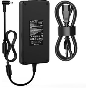 230W 19.5V 11.8A Laptop Charger Fit for Msi GS65 GS66 GS75 GS76 WS65 WS66 WS75, DC Plug 5.5 x 2.5mm for Msi Chicony A17-230P1A A12-230P1A Creator 15 17 Alpha 15/Alpha 17 Power Adapter Supply Cord