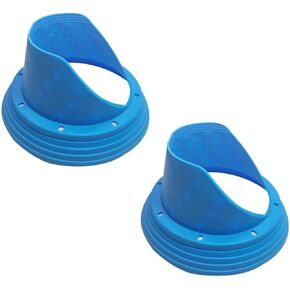 2 Pack Car Door Speaker Rain Shield Cover Baffle 6.5 Inch Speakers Waterproof Weather Protection Case Silicone Cap for Car Audio Radio Stereo Speakers