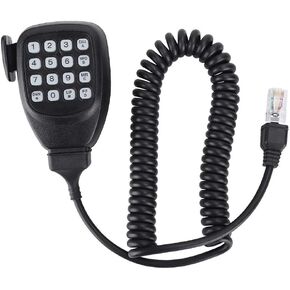 Mobile Car Radio Mic,KMC-32 8-pin Handfree Speaker Microphone with Mini Keyboard for Kenwood TM481, TM281, TM471, TM271, TK868G, TK768G