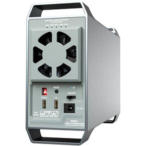 ISHEEP K35282C Dual Bay 3.5 inch SATA RAID Enclosure with Computer Synced Power Function, USB3.1 Type-C 10Gbps, Supporting RAID 0/1/Large(JBOD)/Normal Modes
