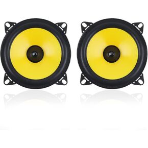 4 inch 60W 2-Way Full Range Frequency Car Audio Stereo Speaker Automobile Loudspeaker 2 pcs