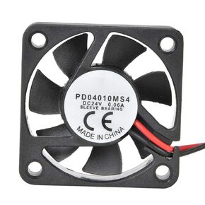 2Pcs Motherboard Cooling Fan Heat Dissipation Fan Cooling, Plastic Printer Cooling Fan for ENDER3/Ender3 pro DC24V 1.4W 0.06A
