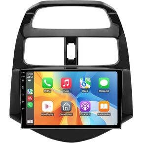 5GWiFi ترقية 4 جيجابايت + 32 جيجابايت راديو السيارة ستيريو لسيارة Chevy Spark 2013 2014 2015 مع Carplay اللاسلكي وAndroid Auto 9 بوصة Android 13 شاشة تعمل باللمس WiFi GPS بلوتوث كاميرا احتياطية in Kuwait