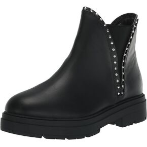 EVANS Women's Wide Fit Ankle Boot Stud Gia