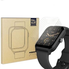 6 pcs TPU smart watch screen protector film for 1.8" Spürbar IDW19 Smartwatch Upgrade Flexible Film Scratch Resistant Soft HD TPU Transparent Film